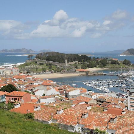 Inmejorables Vistas A Las Islas Cies Baiona Buitenkant foto