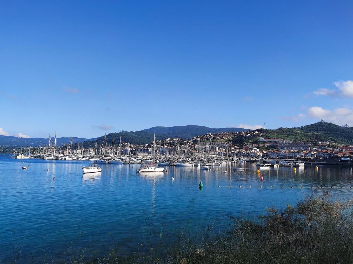 Inmejorables Vistas A Las Islas Cies Baiona Buitenkant foto