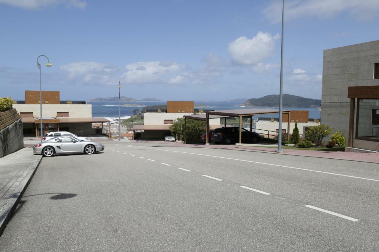 Inmejorables Vistas A Las Islas Cies Baiona Buitenkant foto